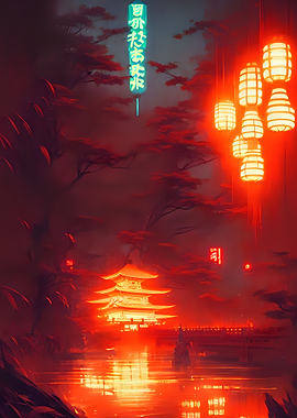 Asian Temple of Light