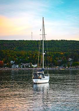 Lake Superior Sailboat
