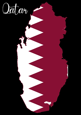 Qatar Land Map