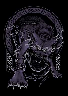 Fenrir Viking Norse Wolf