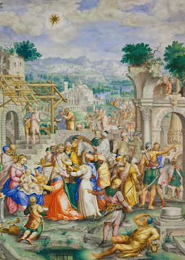 Adoration of the kings