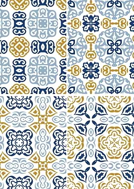 Mediterranean BlueTile 166