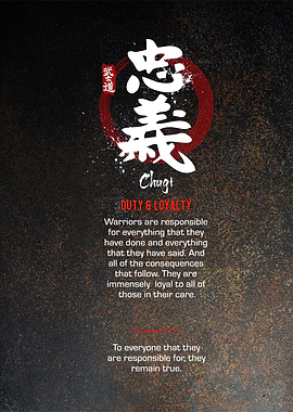 seven virtue of bushido