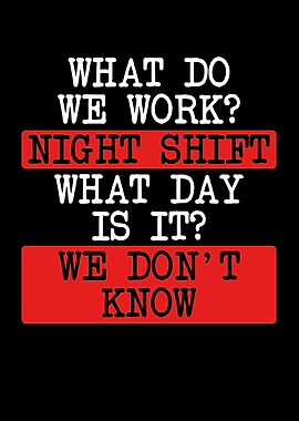 What do we work in the nig