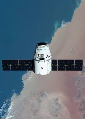 Dragon above Namibia