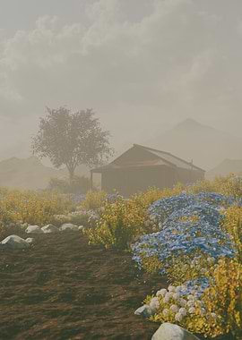 Old House 3D Render Art