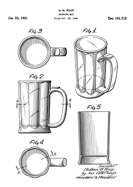 Drinking mug patent