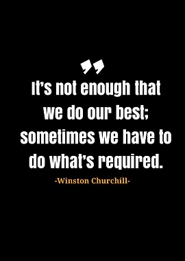Winston Churchill quote