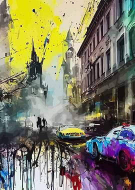 Grunge Munich Street