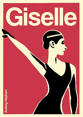 Vintage Ballet Poster