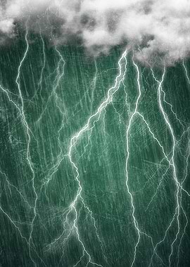 Emerald Thunderstorm No2