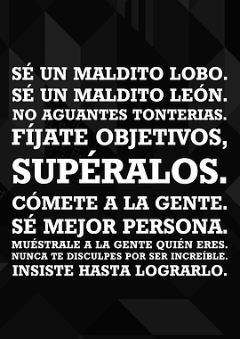 SE UN MALDITO LEON UN LOBO