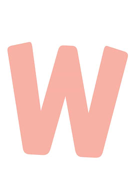 Letter W