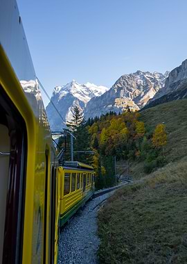 Swiss trainride