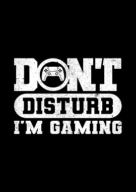 Dont Disturb Im Gaming