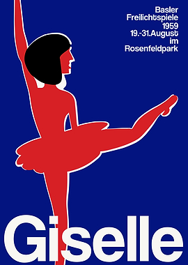 Giselle Ballet Poster