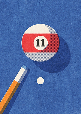 Billiards Ball 11 I