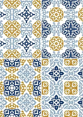 Mediterranean BlueTile 174