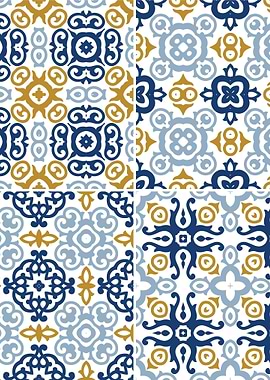 Mediterranean BlueTile 180