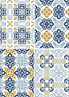 Mediterranean BlueTile 177