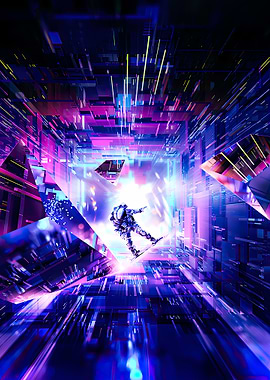 Astronaut Ride A Rocket