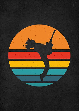 retro vintage rock n roll