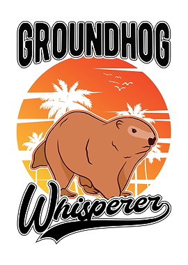 Groundhog Day Marmot Woodc