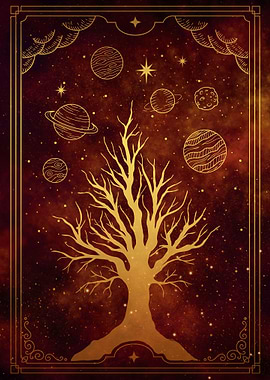 mystical sacred tree