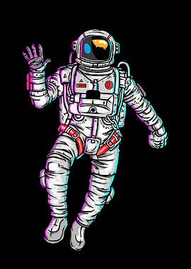 Astronaut Say Hi
