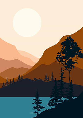 Landscape Mountain View