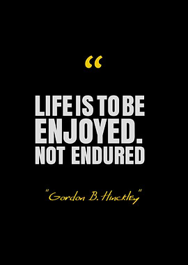 Gordon B Hinckley Quotes