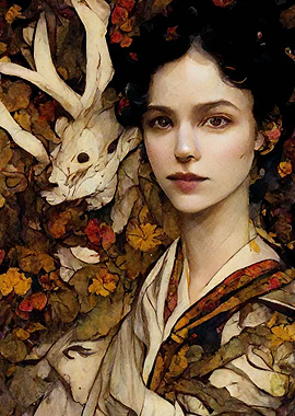 The autumn lady