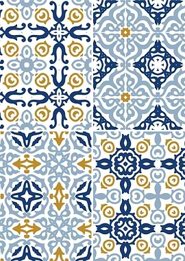 Mediterranean BlueTile 187