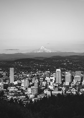 Portland Oregon Skyline
