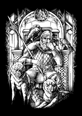 Valhalla Pagan Odin Norse