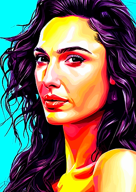 GAL GADOT PORTRAIT