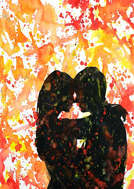 Romantic Artwork Couple