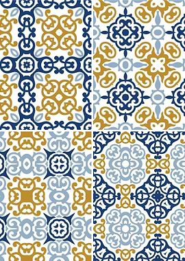 Mediterranean BlueTile 183