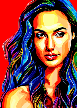 GAL GADOT PORTRAIT