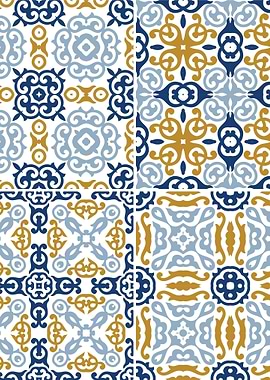 Mediterranean BlueTile 184