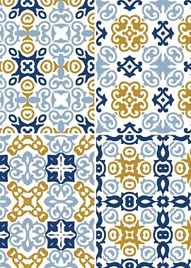 Mediterranean BlueTile 182