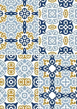 Mediterranean BlueTile 186