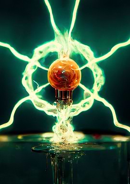 Electric Plasma Lightbulb