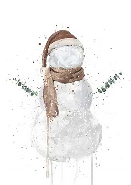 Christmas Gift Snowman