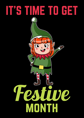 sweet Christmas Elves Elve