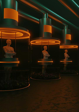 Isolation 3D Render Art