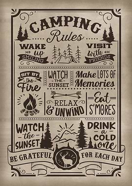 Camping Rules