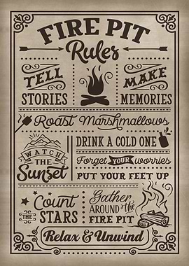 Fire Pit Rules