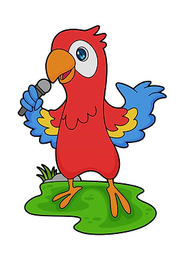 Parrot Singer Microphone