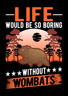 Wombat Lover Wombat Gift